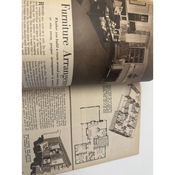 1951 Today’s Woman Home Decorating Magazine Guide #122 Vintage MCM mid century - Picture 8 of 11